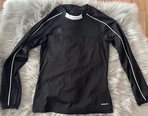 schiedsrichter shirt adidas schwarz langarm|adidas .